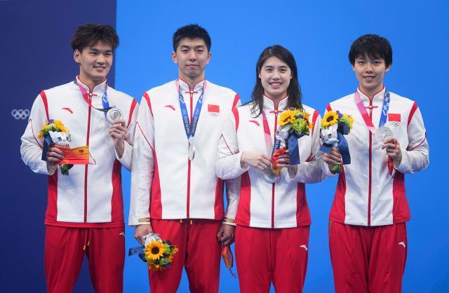 华体会网址-中国混接夺银仍有遗憾 徐嘉余：明年把纪录破回来